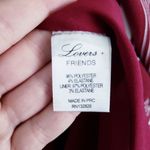 Lovers + Friends  Red And White Striped Lace Up Compass Mini Dress‎ Photo 7