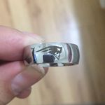 Silver Arc New England Patriots Ring Photo 5