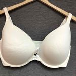 Cacique Ivory T-Shirt Bra Molded Cups Underwire Adjustable Womens 38F Photo 0