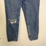 Abercrombie & Fitch  The‎ Mom High Rise Straight Mid Distressed Jeans 26 Short Photo 4