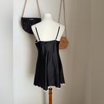 Victoria's Secret  Black & Pink Lace Babydoll, Size Large Photo 1