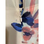 Eliza J WO SIZE 12 SOFT FLOWY RUFFLED PLEATED DRESS PASTEL FLORAL PRINT EUC Photo 11