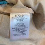 Maje  Risange green diamond crochet flare dress Photo 9