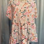 SheIn  Comfylo Plus Size Women’s Loose Short Sleeve Floral Blouse Photo 0