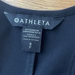 Athleta Presidio Dress Small Black NEW Athleisure Maxi High Low Active Casual Photo 6