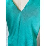 Saunders Emerald Green Satin Slip Midi Dress Size 10 Photo 6