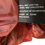 Altar'd State Corduroy Double Breasted Blazer Womens XS Red 100% Cotton Holiday Photo 5