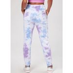 Free People Movement Work It Out Joggers XS Purple Blue Tie Dye Sweatpants Photo 1