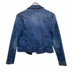 Current/Elliott The Snap Trucker Denim Jean Jacket Size S Photo 4