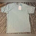 Acne Studios  Nash Face Patch T-Shirt size XL Dusty Blue Photo 2