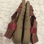 Aerosoles Wip Gloss Striped Stretchy Multi Strap Sandals Rainbow 8 Photo 3