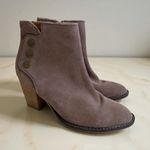 Jeffrey Campbell Taupe Suede Ankle Booties Boots Size 8 Photo 0