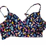 Vera Bradley  Reversible Bikini top - floral and‎ stripes size Small Photo 1