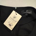 Source Unknown Women’s NWT Yathon  Black Ruffle Dress Photo 2