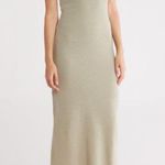 Rag and Bone NWT  Carine texture knit  Maxi Dress in Moss - s Photo 0