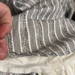 Allison Joy Allison‎ Joy Evereve Black White Ruffle Sleeve Striped Dress NWT Large K4898 Photo 8