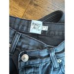 Princess Polly  Black Denim Straight Leg Jeans Photo 7