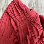 Fashion to figure GarnerStyle X FTF Jada Ruched Maxi Skirt Sz 2X High Slit Rust Orange Photo 9