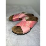 Women’s Glitter Pink Slide Sandal 40 US 9.5/10 Autenti Pink Photo 6