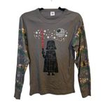 Hannah Andersson Grey Darth Vader Holiday Carolers Size Small Long Sleeve PJ Top Gray Photo 0