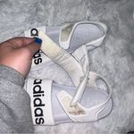 Adidas White Open Tor Slip on with Back Sandal size women’s 7 Photo 5