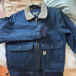 Carhartt  Denim Sherpa Jacket Photo 0