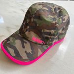 Puma ‎ Camo Pink Trim Baseball Cap Adjustable Strap One Size Cotton Polyester Photo 0