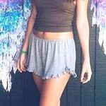 Brandy Melville Olive Green Halter Photo 0