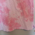 PINK - Victoria's Secret  tie dye short sleeve t-shirt with pocket in pink and black size XS. Photo 6
