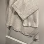 Eddie Bauer NWT  Size XL White Cotton Scoop Neck Snap Long Sleeve Henley Top Photo 4