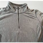 The North Face Women's TKA 100 Glacier Fleece Gray ¼ Zip Pullover M Lightweight Photo 2