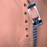 Gap Peach Henley Sweatshirt Ladies Large NWT Photo 10