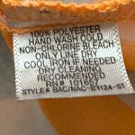 Freebird Button Shirt Womens M Orange White Striped Sheer Long Sleeve 70s Retro Size M Photo 4