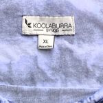 UGG  Koolaburra Blue & White Tie Dye Short Sleeve Activewear Top ~ Women's  XL Photo 3