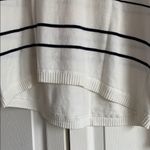 Gap Cream & Navy striped Sweater Photo 2