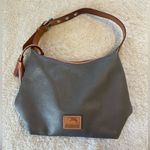 Dooney & Bourke pebbled leather gray purse Photo 4