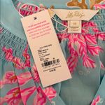 Lilly Pulitzer New  Elsa Top Long Sleeve Blouse Royal Coral Women’s Medium Photo 5