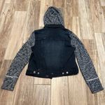 Free People  Mix Media Denim Jacket Photo 4