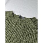 Ultra Flirt  Women's Cable Knit Sweater Green Olive Size Medium‎ Photo 1