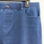 Betabrand 4-Pocket Skinny Leg Yoga Denim jeans in Indigo size L Large pull on Photo 2