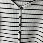 Popular 21 White and black off the shoulder bodysuit Photo 3