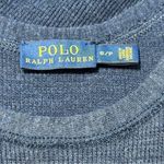 Polo Ralph Lauren S Navy Blue Cotton Ribbed Full Length Sleeveless Tank Dress Photo 5