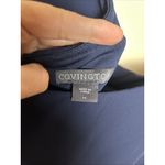 Covington  Women's Chiffon & Lace Shift Dress Classic Knee Length Size 14 Photo 7