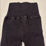 Free People NEW!  Movement HAPPINESS RUNS Ribbed BLACK High Waist Leggings XS/S Photo 7