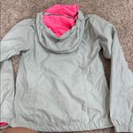 The North Face  Light Gray Jacket with Pink Highlights Photo 5