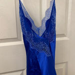 Victoria's Secret  Royal Blue Lace Design Photo 0