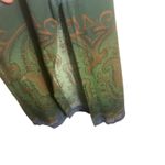 Vtg Ship n Shore Maxi Dress Blue Floral Paisley Border Size Large‎ Made in USA Photo 2