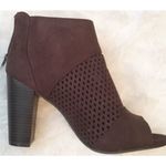Cato ✨ Brown Peep Toe Booties✨ Photo 2