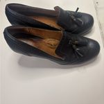 Sofft Tailyn Oxford Tassel Pumps Heels Black Leather Size 9 Comfort Shoes Photo 1