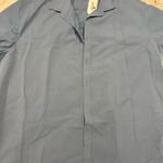 Brand new men's short sleeve button down collar shirt 3XL Blue Size 3X Photo 0
